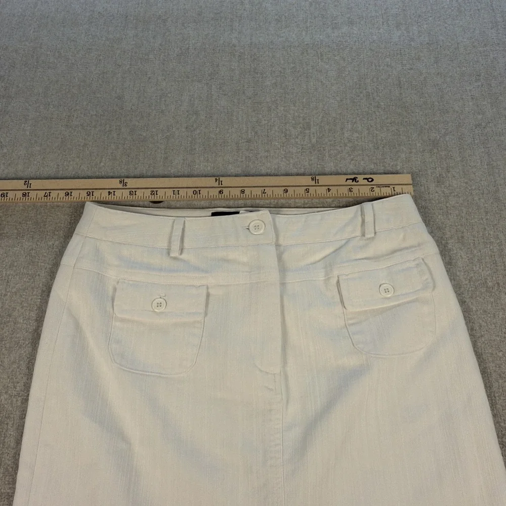 IDAO white denim